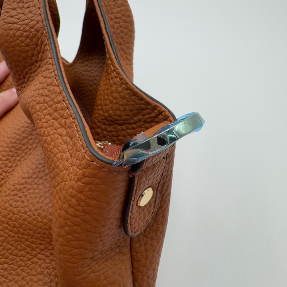 Bostanten Nevin Genuine Leather Satchel Hobo Top Handle Tote - Picture 8 of 13